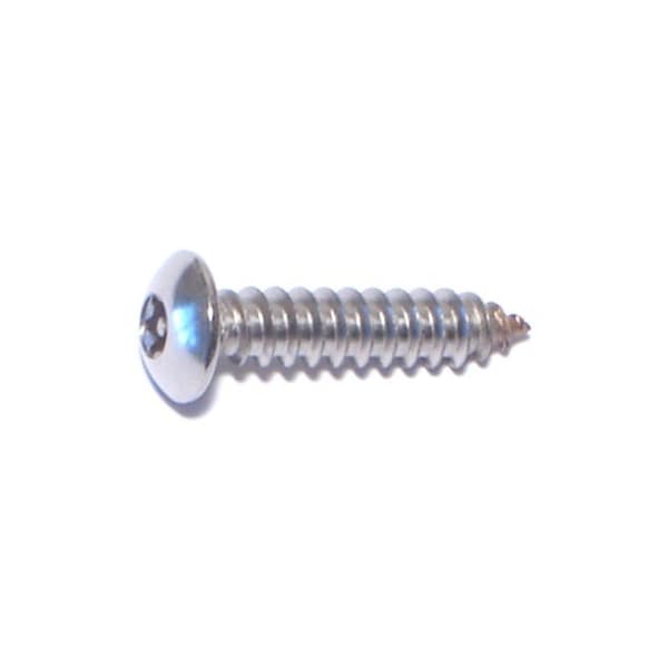 Midwest Fastener Sheet Metal Screw, #8 x 3/4 in, 18-8 Stainless Steel Round Head Torx Drive, 15 PK 77727 - main